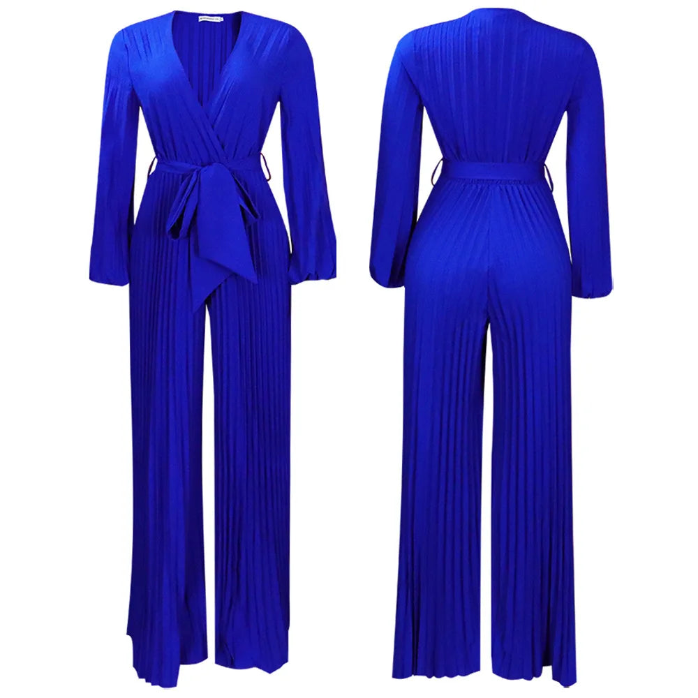 Plus Size Women Party Jumpsuit