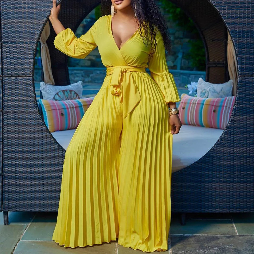 Plus Size Women Party Jumpsuit